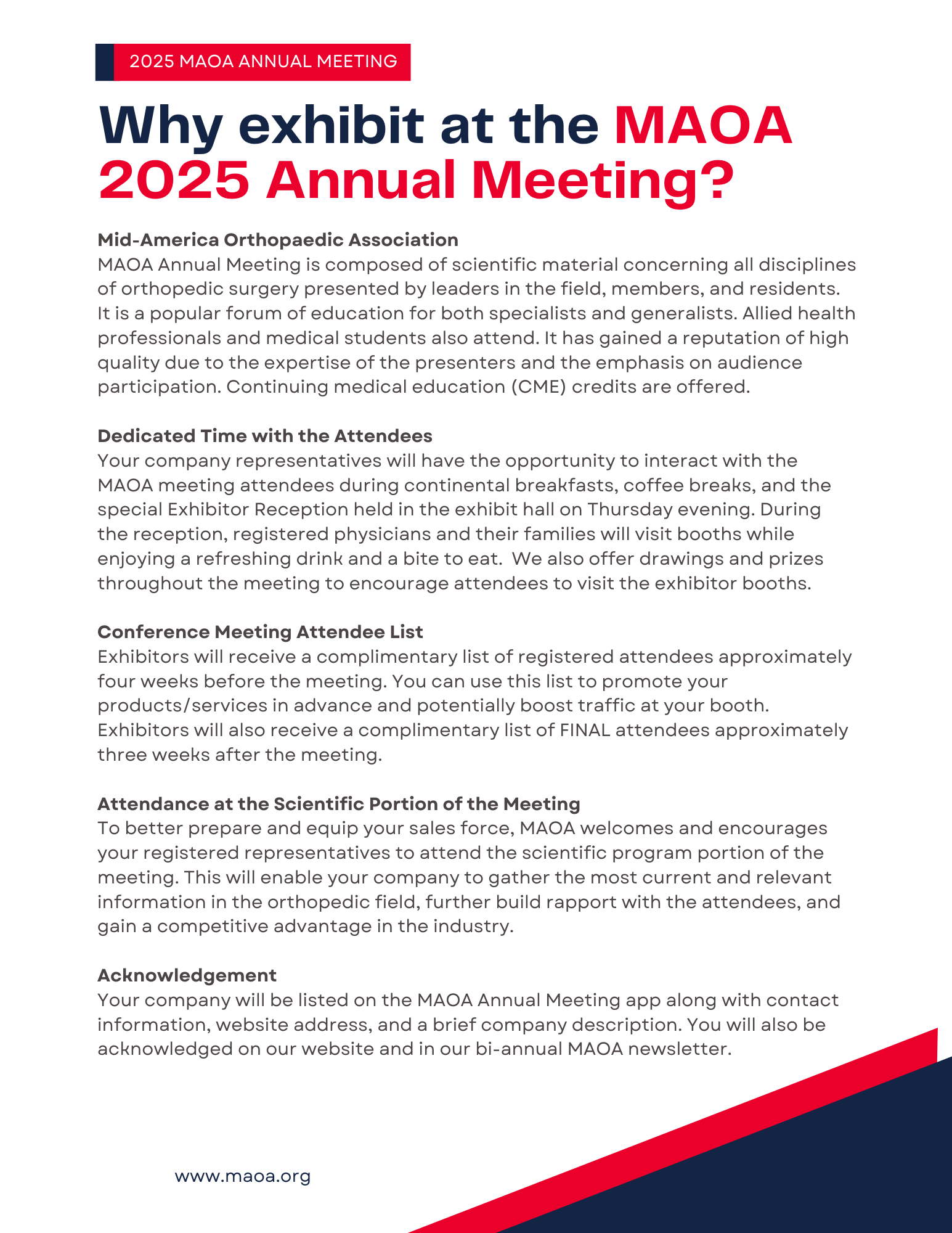 2025 Exhibit Information